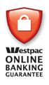 Westpac Online Banking Guarantee badge